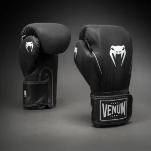 Venum Stealth Boxing Gloves - Black/White