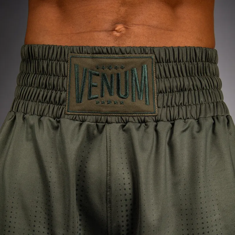 Venum Stealth Boxing Shorts - Khaki/Dark Green - Image 5