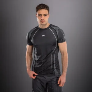 Venum Stealth Dry-Tech T-Shirt - Black/White