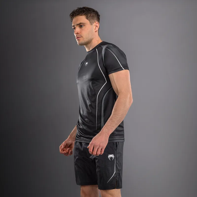 Venum Stealth Dry-Tech T-Shirt - Black/White - Image 3