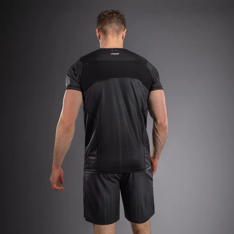Venum Stealth Dry-Tech T-Shirt - Black/White - Image 4