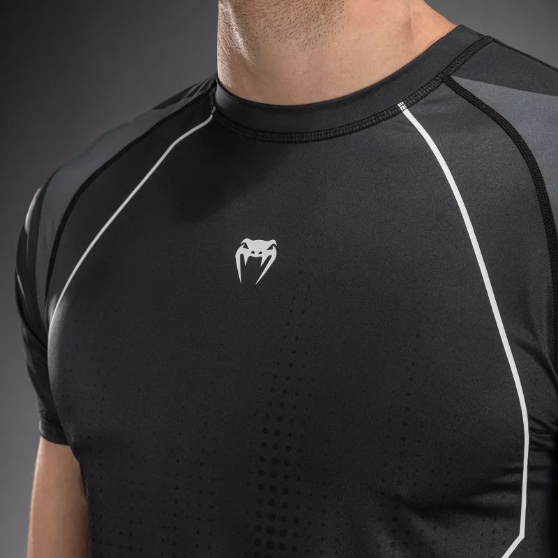 Venum Stealth Dry-Tech T-Shirt - Black/White - Image 5