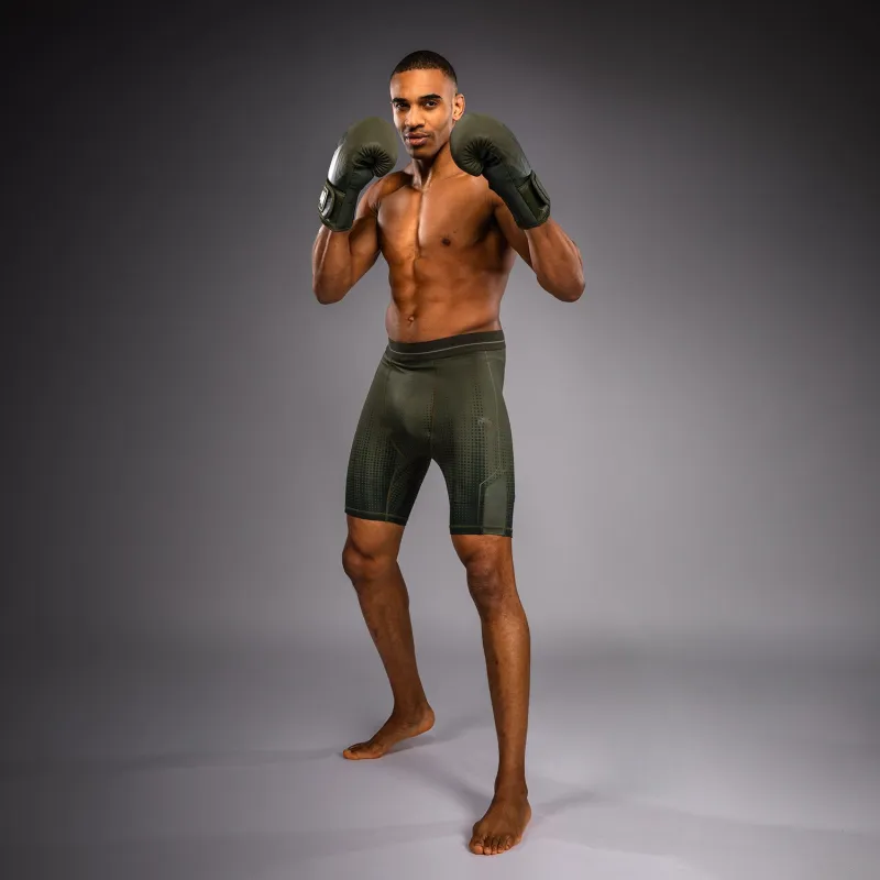 Venum Stealth Vale Tudo Shorts - Khaki/Dark Green