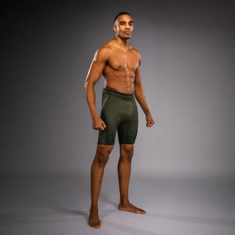 Venum Stealth Vale Tudo Shorts - Khaki/Dark Green - Image 4