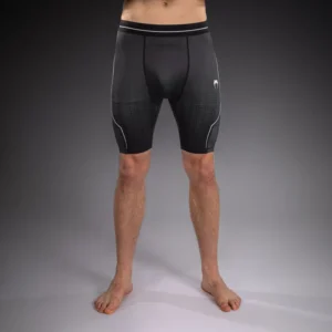 Venum Stealth Vale Tudo Shorts - Black/White