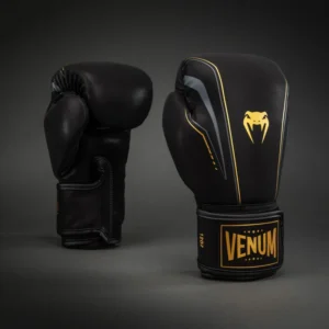 Venum Streamline Boxing Gloves - Black/Gold
