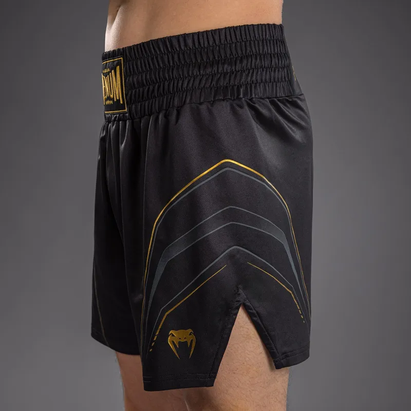 Venum Streamline Boxing Shorts - Black/Gold - Image 5