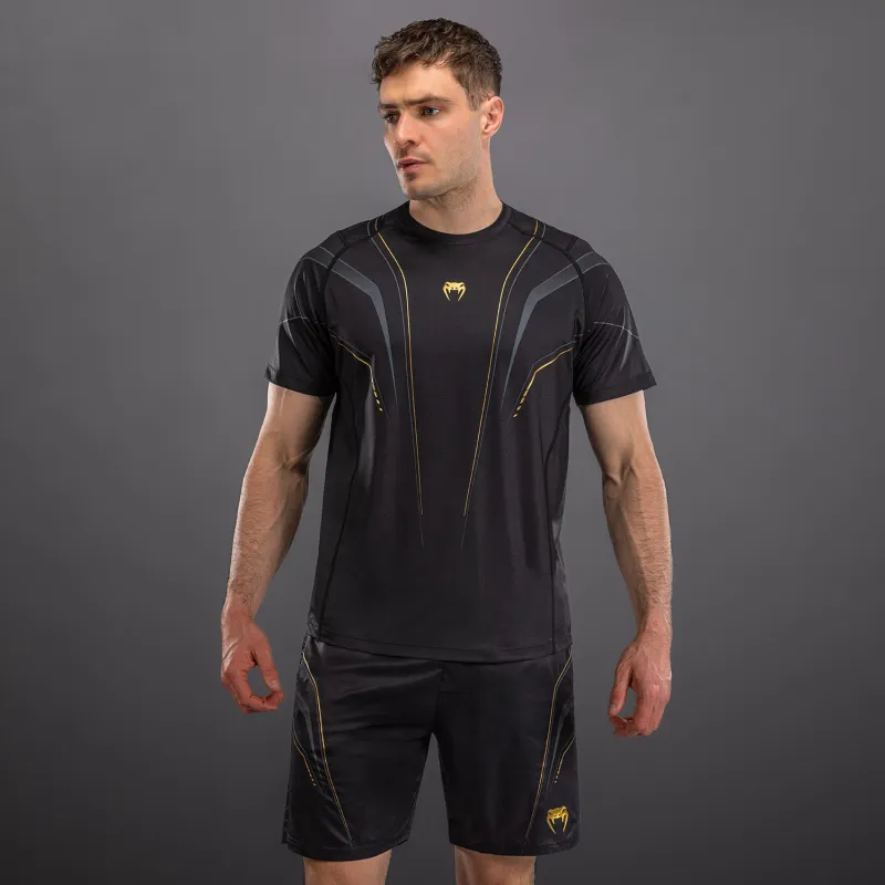 Venum Streamline Dry-Tech T-Shirt - Black/Gold