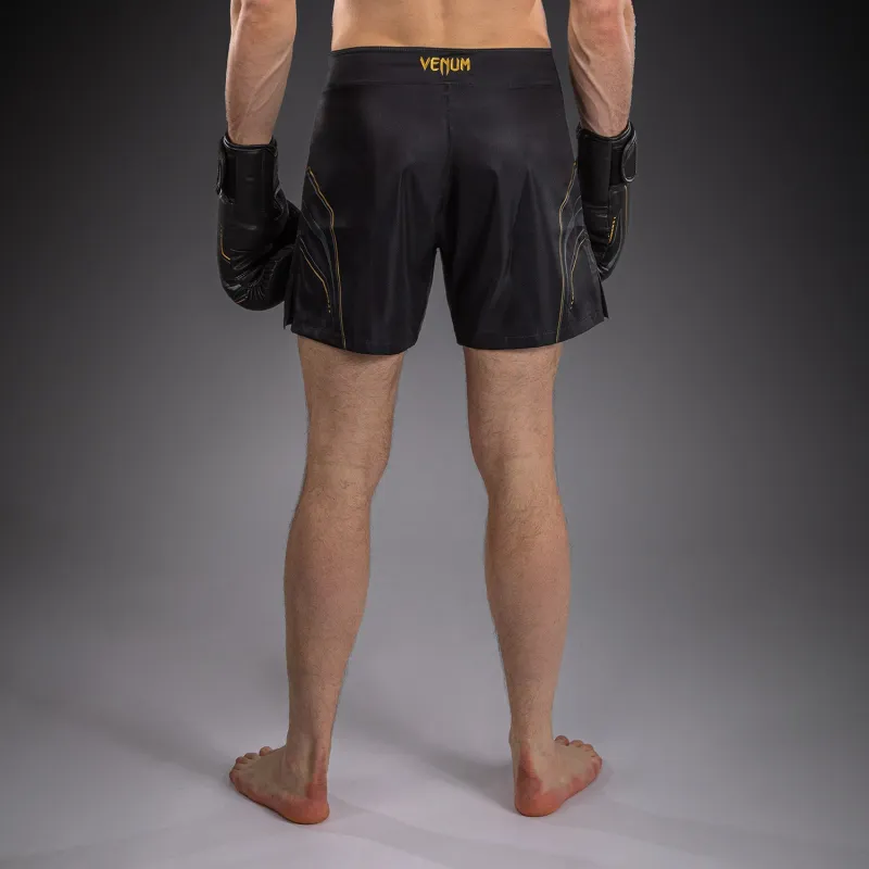 Venum Streamline Fightshorts - Black/Gold - Image 5