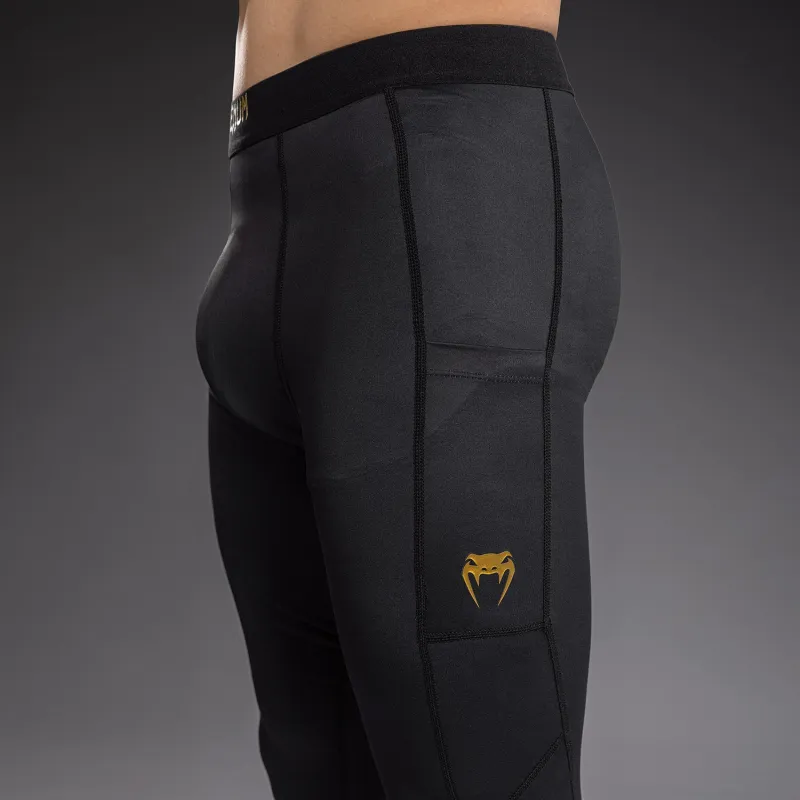Venum Streamline Spats - Black/Gold - Image 5