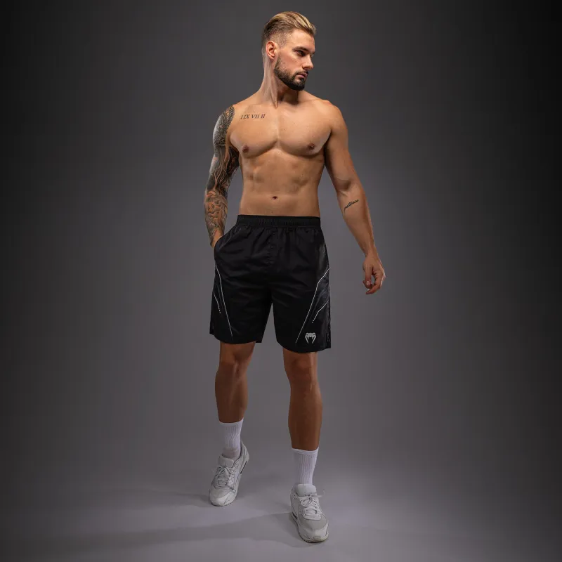 Venum Streamline Training Shorts - Black/White - Image 2