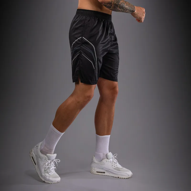 Venum Streamline Training Shorts - Black/White - Image 4
