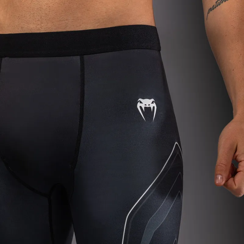 Venum Streamline Vale Tudo Shorts - Black/White - Image 4