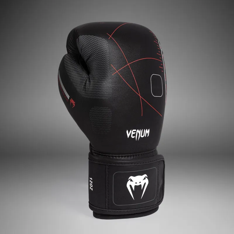 Venum Tactical XT Boxing Gloves - Black/Fire Red - Image 4