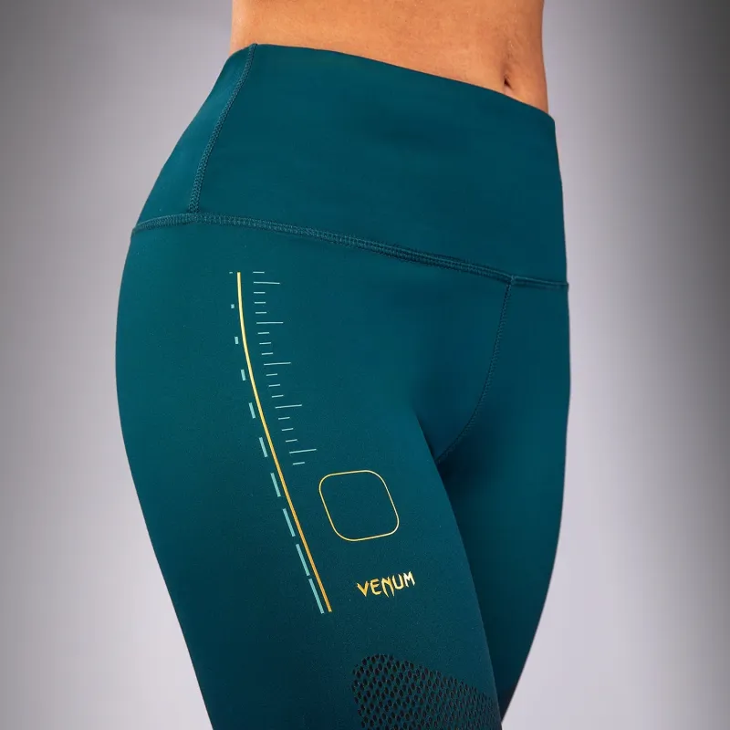 Venum Tactical XT Leggings - Black/Forest Green - Image 5