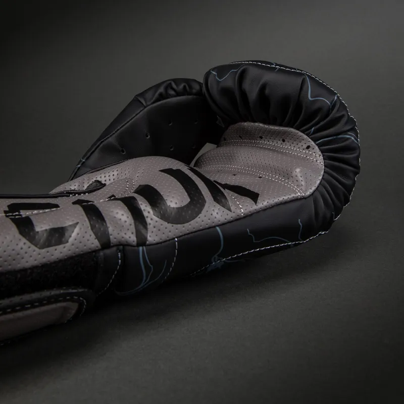 Venum Thunder Dragon Boxing Gloves - Black/Grey/Copper - Image 5