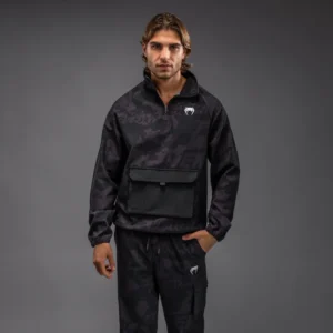 Venum Trooper Men's Half-Zip Jacket - Black/Purple