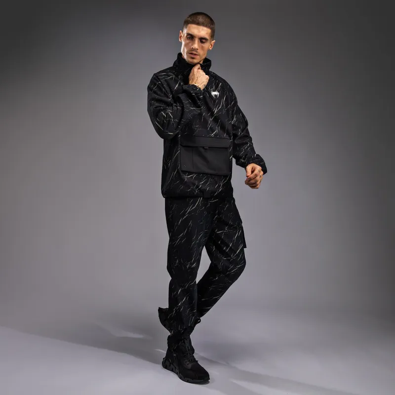 Venum Trooper Men's Half-Zip Jacket - Black/Stone Sand - Image 4