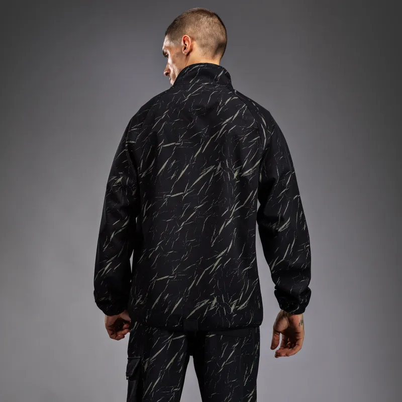 Venum Trooper Men's Half-Zip Jacket - Black/Stone Sand - Image 5