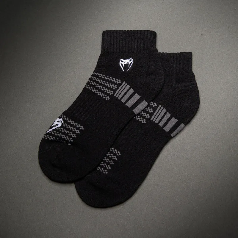 Venum Vector Ankle Socks 3 Pack - Black/Grey - Image 4