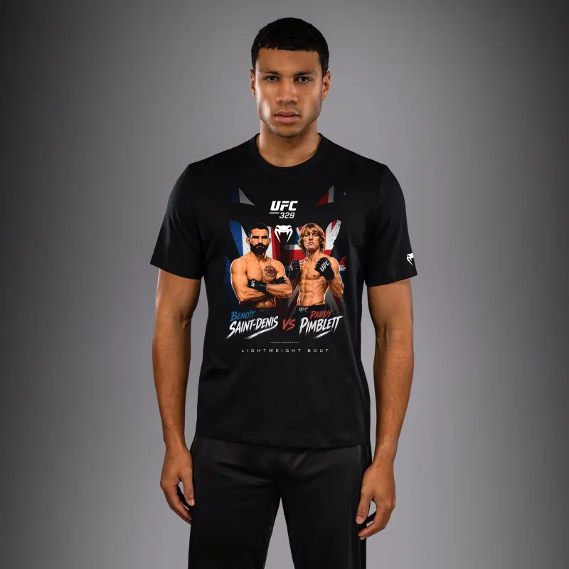Venum UFC 329 Main Event T-shirt - Benoît Saint-Denis vs Paddy Pimblett