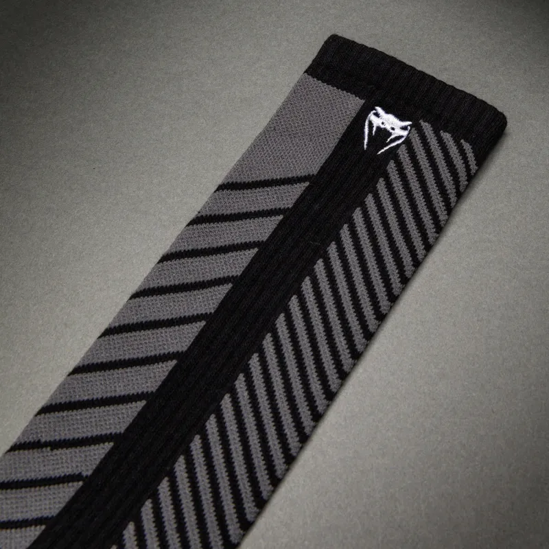 Venum Vector Over-the-Calf Socks - Black/Grey - Image 4