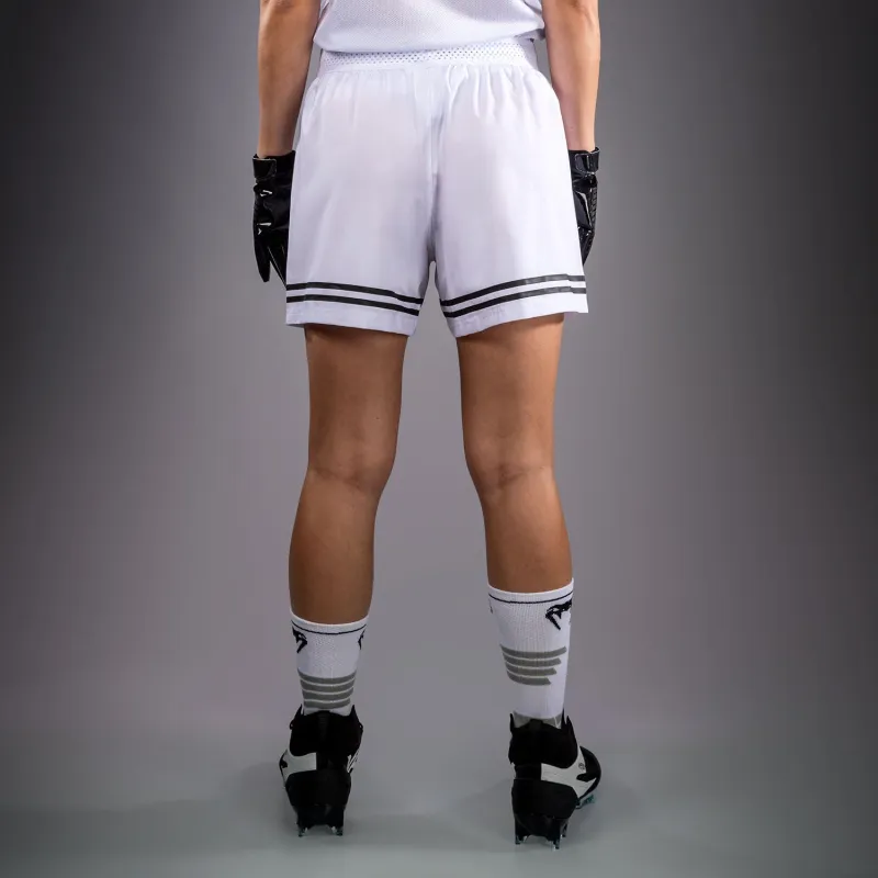 Venum Women's Elite Personalized Flag Football Shorts - White - Image 2