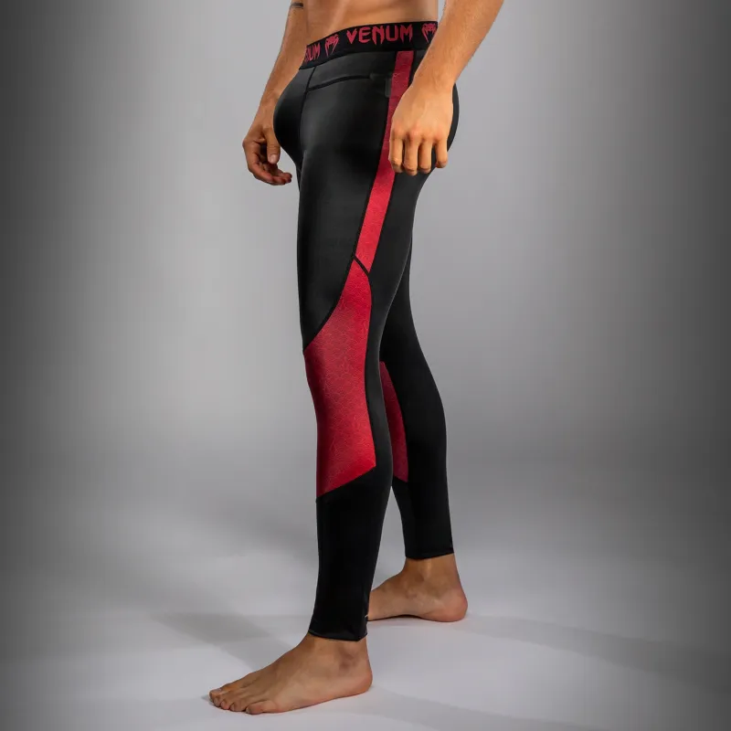 Venum x Assassin’s Creed Shadows Men’s Spats - Burgundy/Black - Image 2