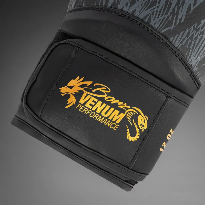 Venum x Chimaev Boxing Gloves - Black/Gold - Image 5