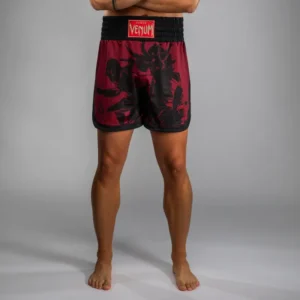Venum x Assassin’s Creed Shadows Men’s Boxing Shorts - Burgundy/Black