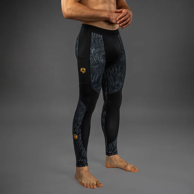 Venum x Chimaev Spats - Black/Grey - Image 4