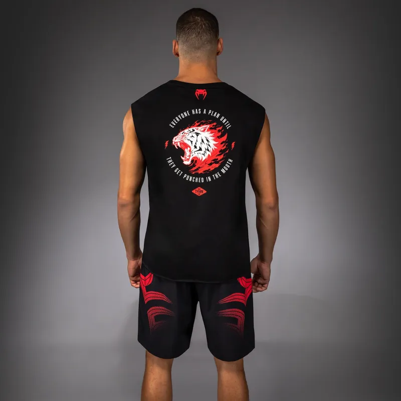 Venum x Mike Tyson Tiger Sleeveless T-Shirt - Deep Black - Image 3
