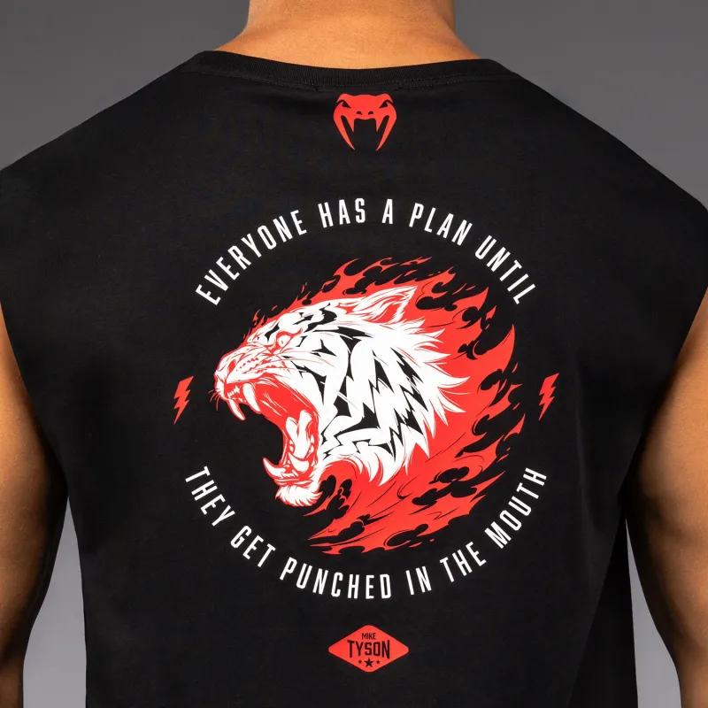 Venum x Mike Tyson Tiger Sleeveless T-Shirt - Deep Black - Image 5