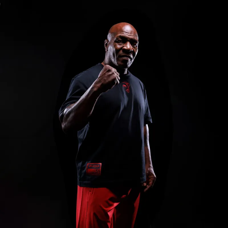 Venum x Mike Tyson Tiger T-Shirt - Deep Black - Image 2