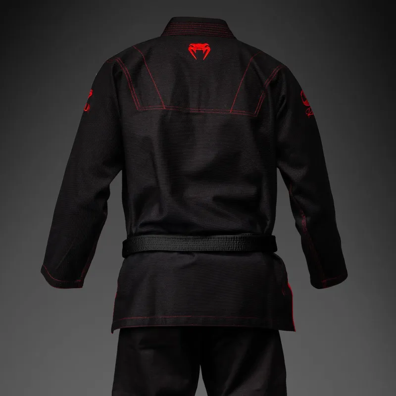 Venum x Roger Gracie Signature BJJ Gi - Black/Red - Image 4