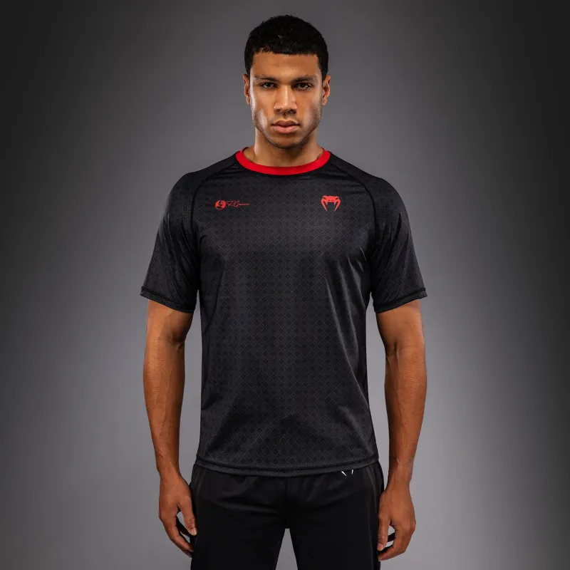 Venum x Roger Gracie Signature Dry Tech T-Shirt - Black/Red