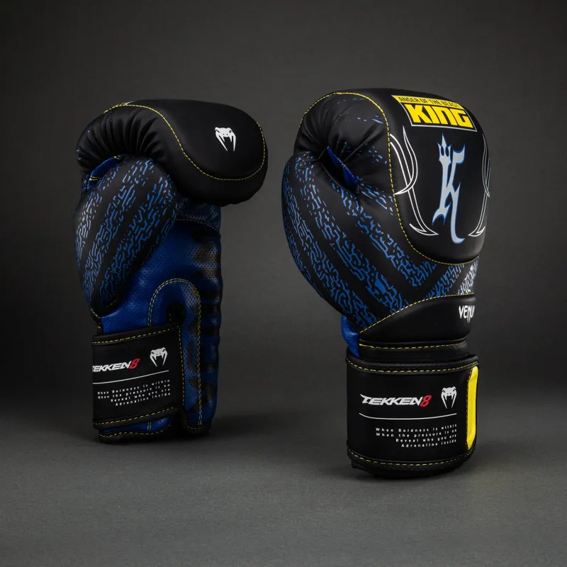 Venum x TEKKEN 8 Boxing Gloves - King - Black/Yellow - Image 2