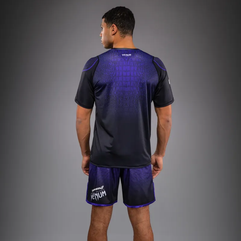 Venum x TEKKEN 8 Dry-Tech T-Shirt - Kazuya - Black/Purple - Image 3