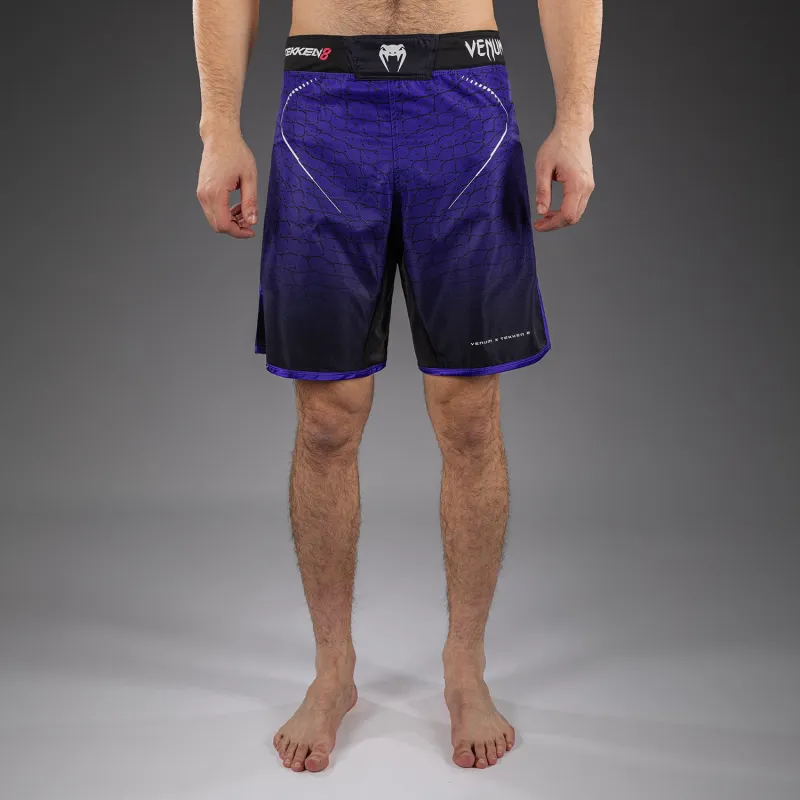 Venum x TEKKEN 8 Fight Shorts - Kazuya - Black/Purple
