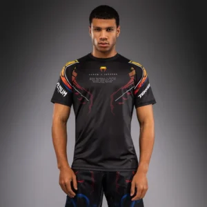 Venum x TEKKEN 8 Dry-Tech T-Shirt Yoshimitsu - Black/Orange