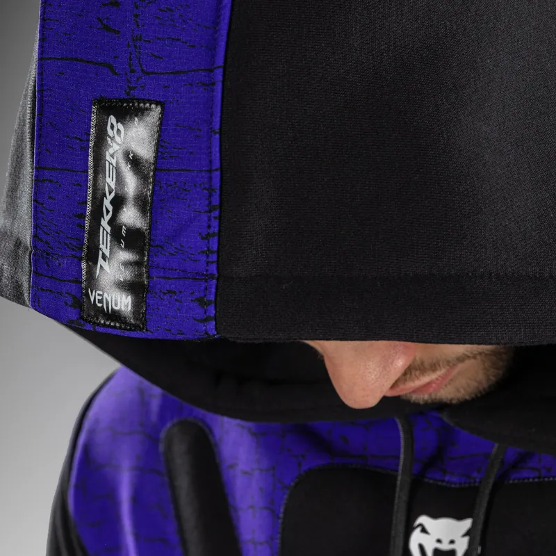Venum x TEKKEN 8 Pullover Hoodie - Kazuya - Black/Purple - Image 5