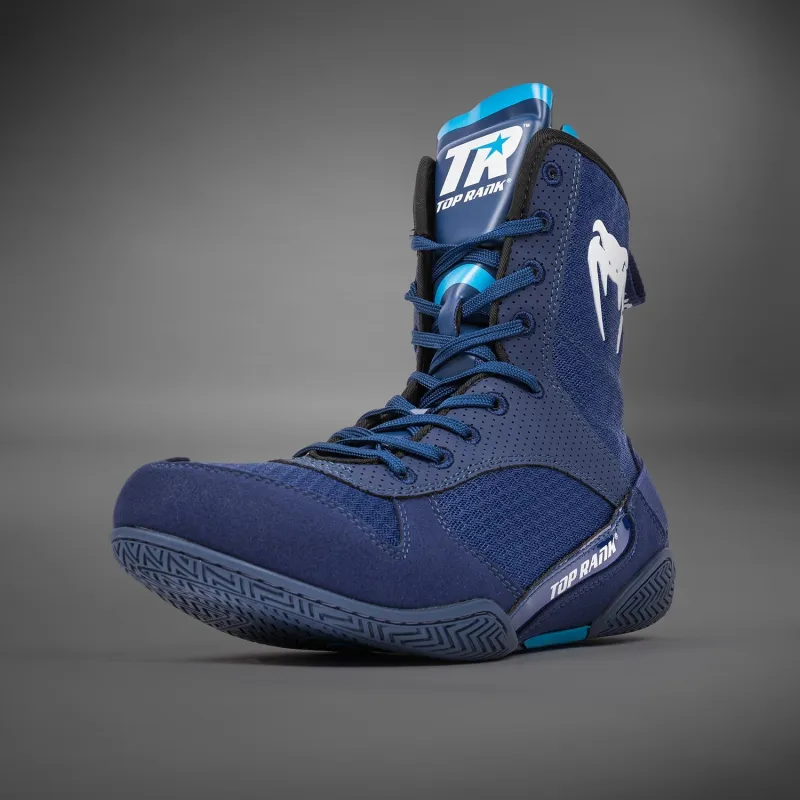 Venum x Top Rank Original Boxing Shoes - Navy Blue - Image 2
