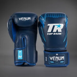 Venum x Top Rank Original Hammer Boxing Gloves - Navy Blue
