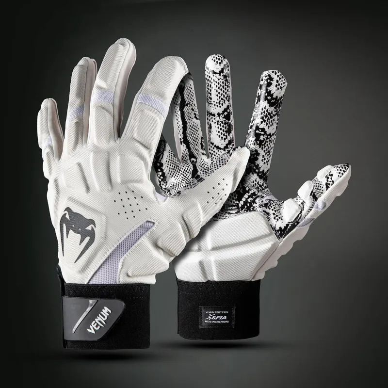 WHITE/BLACK Venum Elite Xtp Football Gloves
