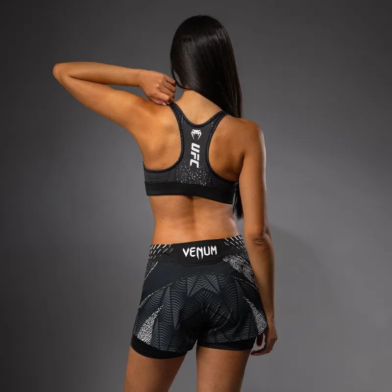 Women's UFC Zenith by Venum Black Authentic Fight Night Sports Bra - Image 4