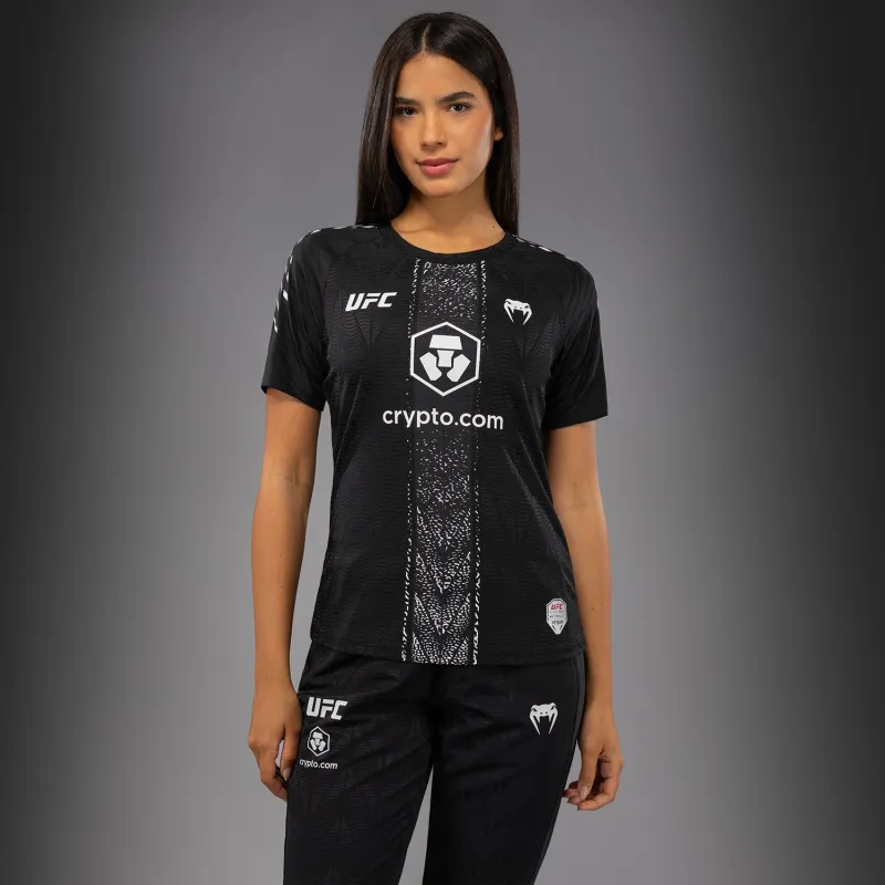 Women's UFC Zenith by Venum Black Authentic Fight Night Walkout Jersey
