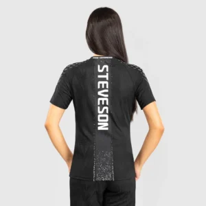 Women's UFC Zenith by Venum Black Authentic Fight Night Walkout Jersey - Steveson