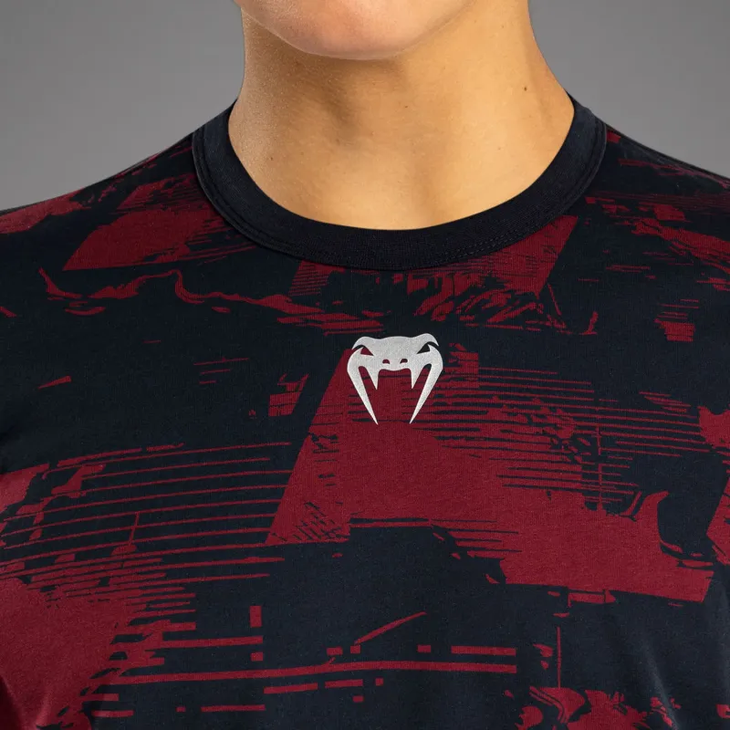 Women's UFC Zenith by Venum Burgundy Authentic Fight Week Short Sleeve T-Shirt - Image 4