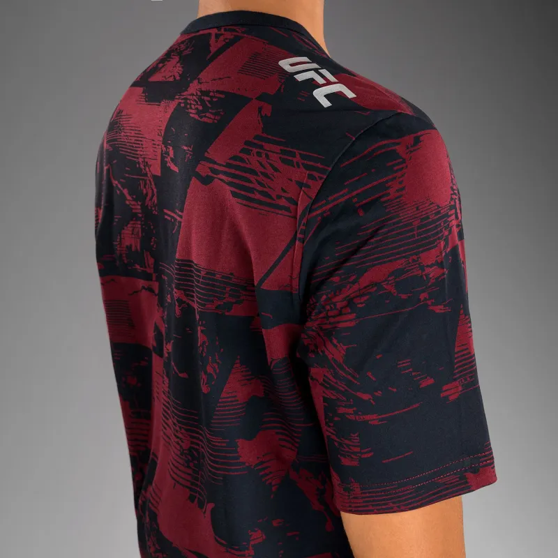 Women's UFC Zenith by Venum Burgundy Authentic Fight Week Short Sleeve T-Shirt - Image 5